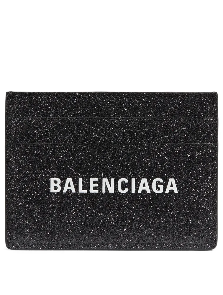 Everyday Glitter Leather Card Holder