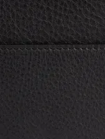 Small Everyday Leather Camera Bag With Logo