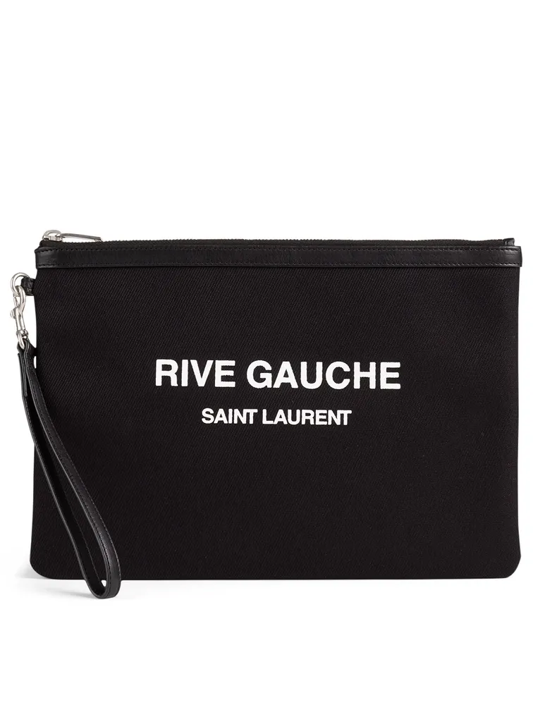 Rive Gauche Canvas Pouch