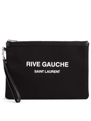 Rive Gauche Canvas Pouch