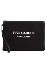 Rive Gauche Canvas Pouch