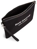 Rive Gauche Canvas Pouch