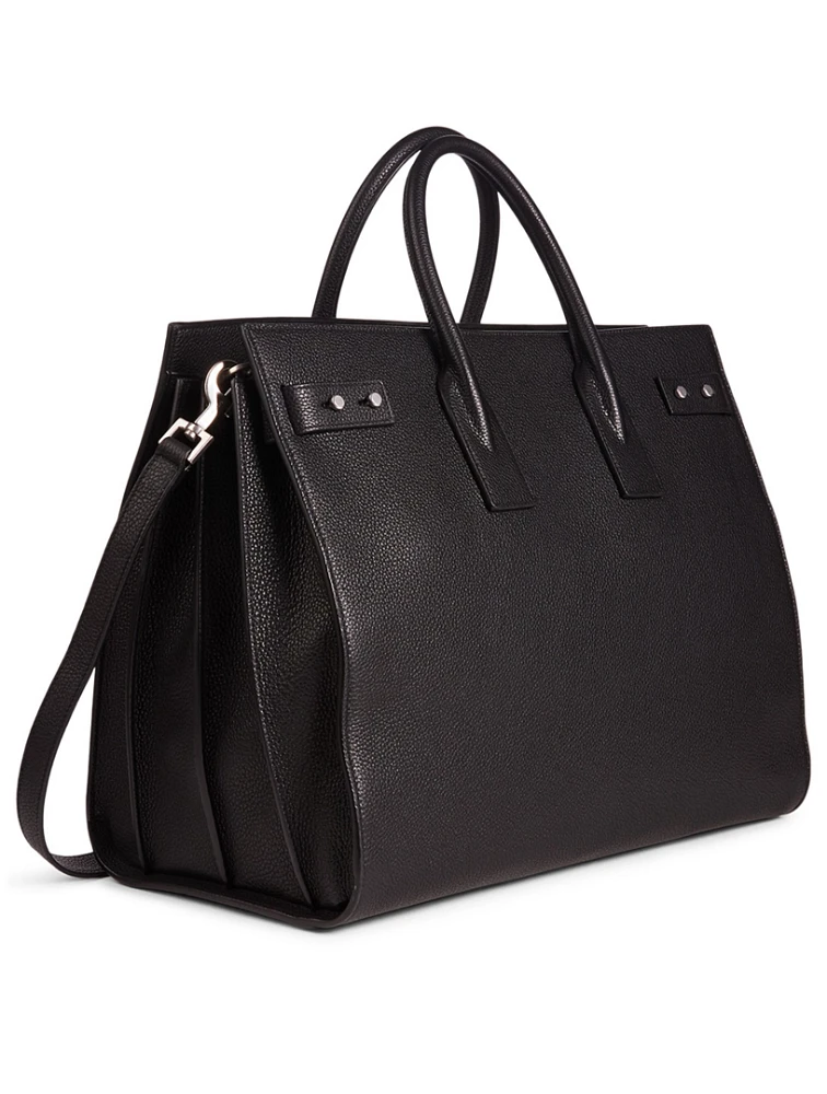 Large Sac De Jour Leather Tote Bag