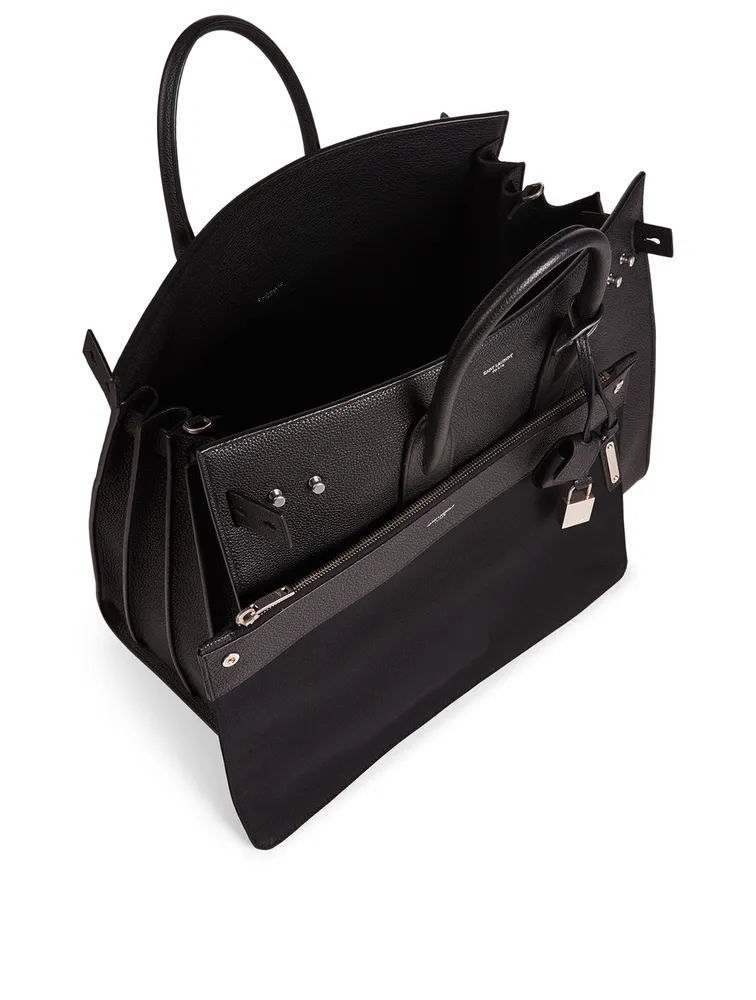 Large Sac De Jour Leather Tote Bag