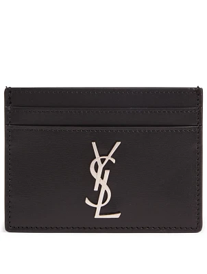 Monogram Leather Card Holder