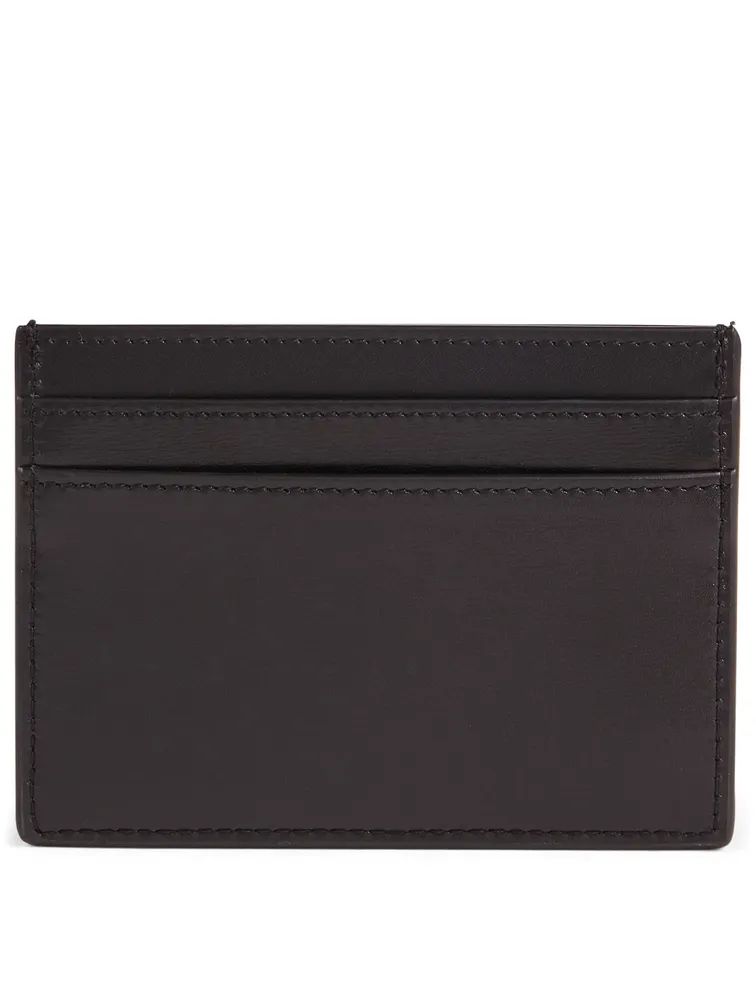Monogram Leather Card Holder