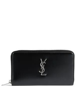 Monogram Leather Continental Wallet