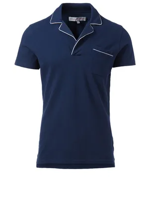 Donald Resort Polo Shirt With Piping