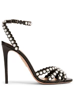 Pearl 105 Leather Heeled Sandals