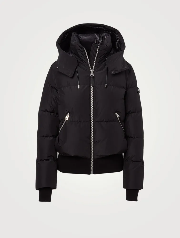 Aubrie Down Bomber Jacket