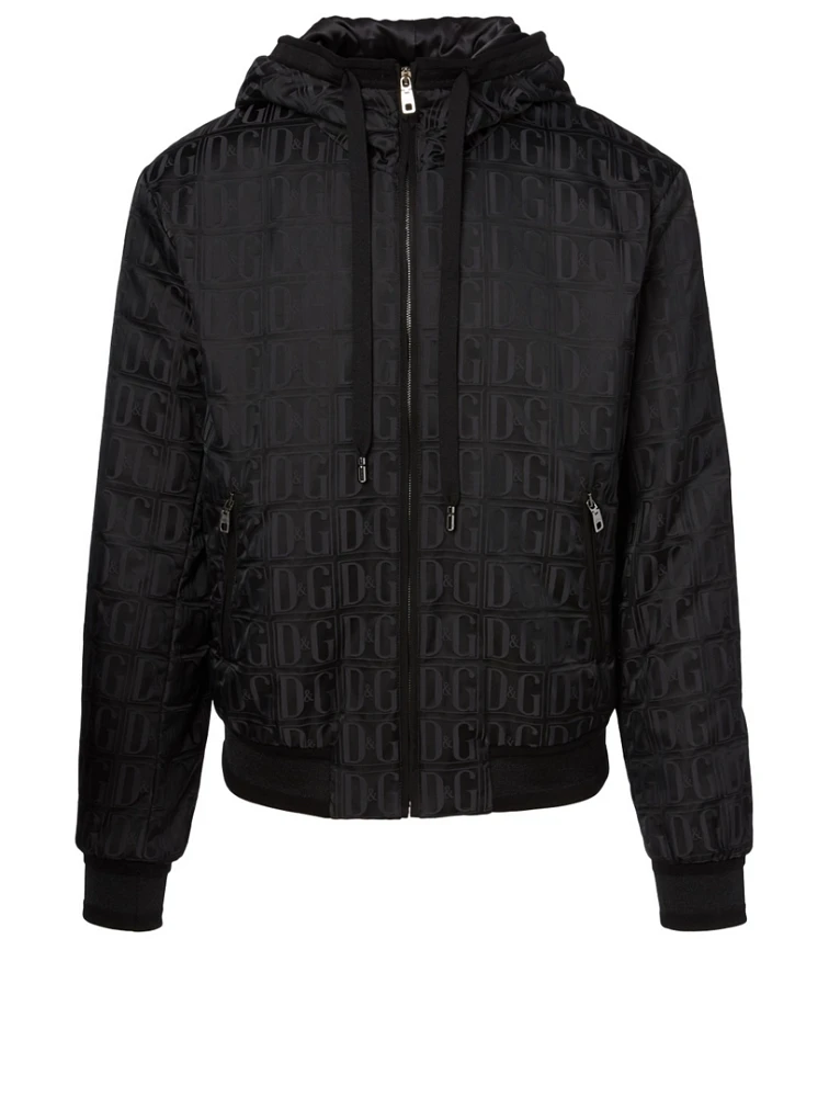 Logo Jacket With Hood