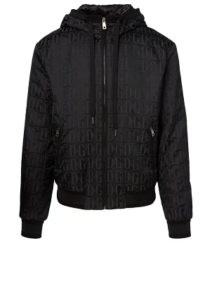Logo Jacket With Hood