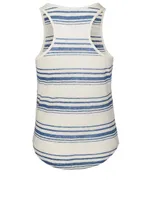 Linen Racer Tank