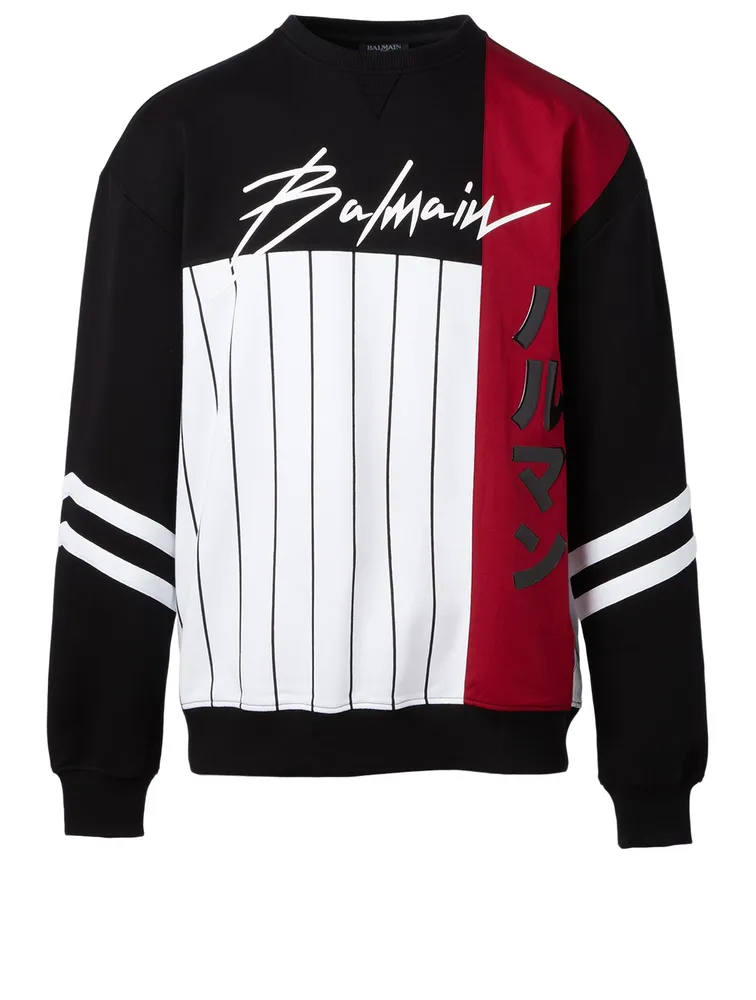 Cotton Logo Sweatshirt
