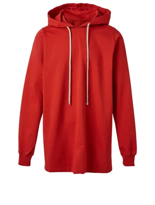 Cotton Sweatshirt With Hood