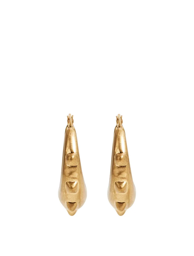 Small Marrakesh Studded Hoop Earrings