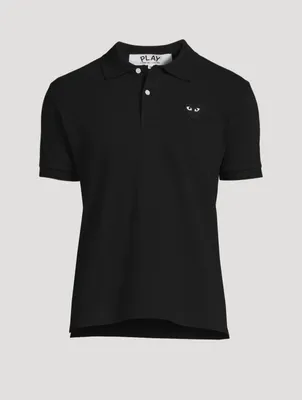 Cotton Heart Polo Shirt