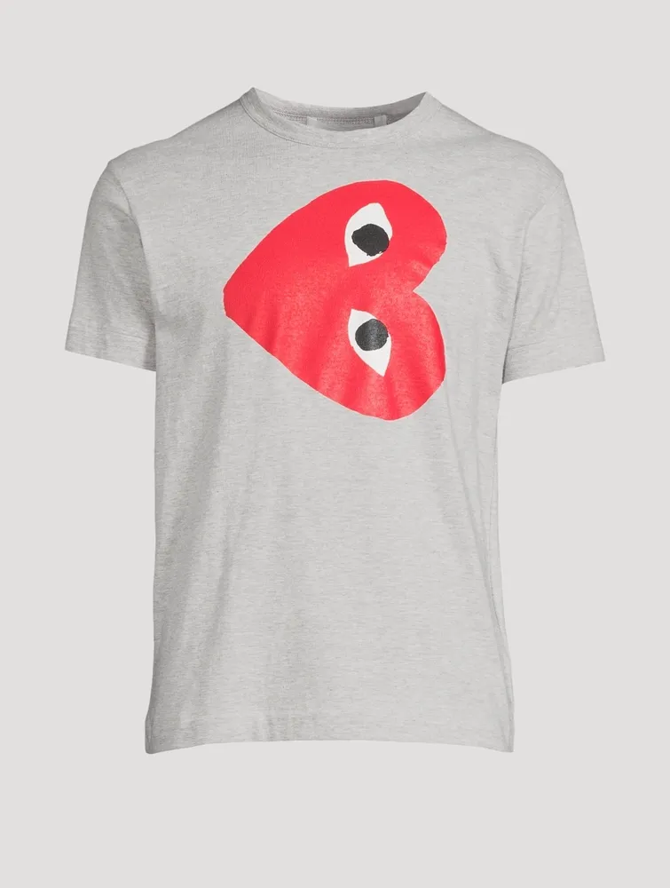 Cotton Side Heart T-Shirt