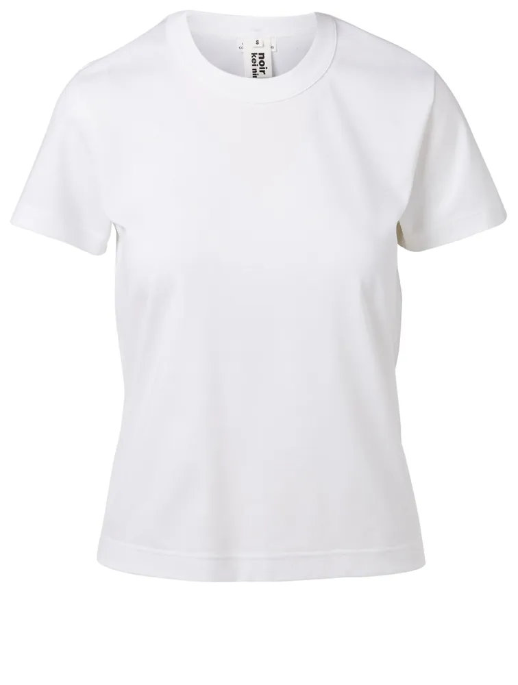 Ruched Crewneck T-Shirt