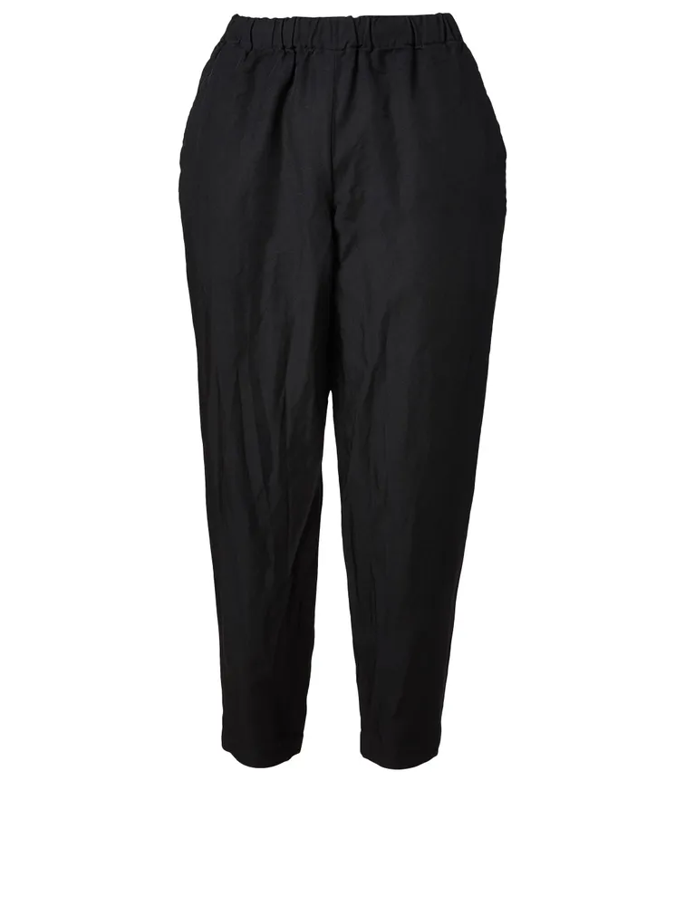 High Rise Cropped Pants