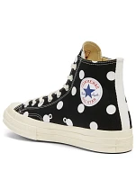 CONVERSE X CDG PLAY Chuck Taylor '70 High-Top Sneakers Polka Dot