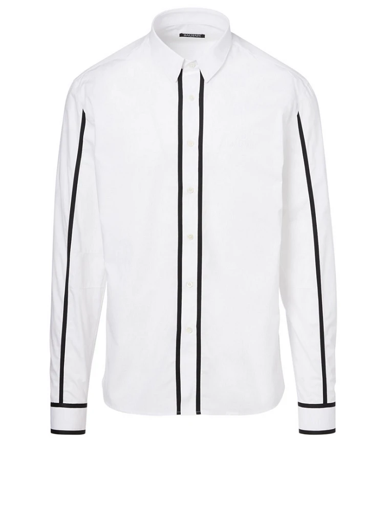 Cotton Piping Shirt