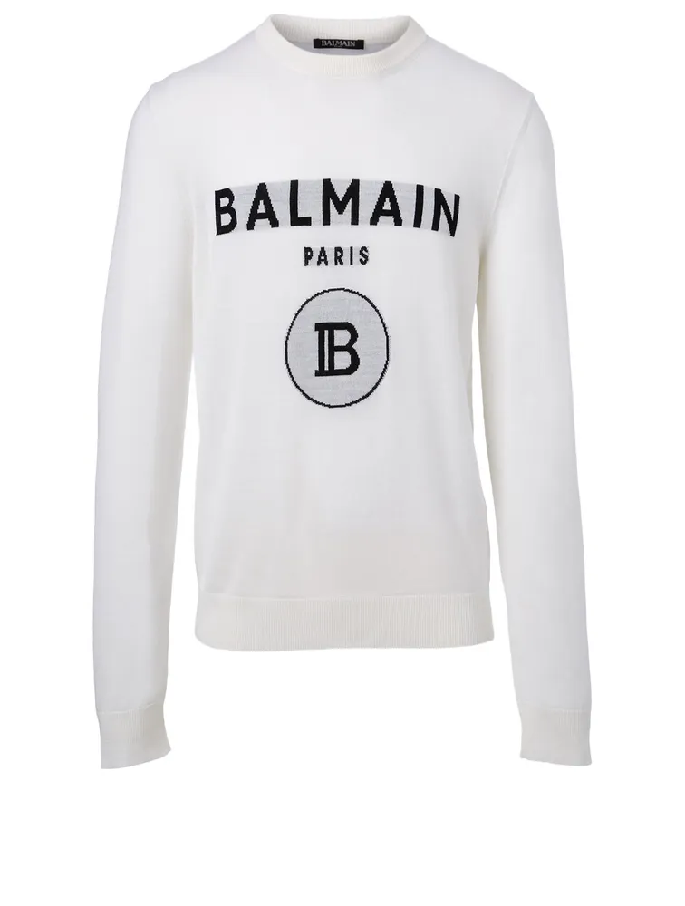 Wool Logo Sweater