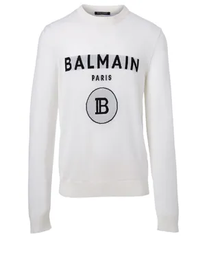 Wool Logo Sweater