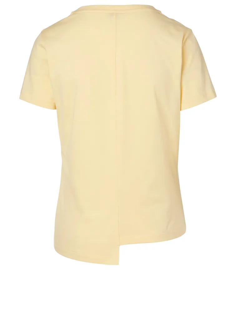 Cotton Asymmetric T-Shirt