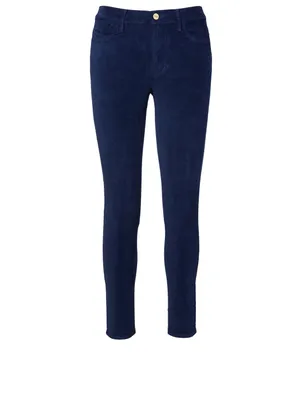 Le High Velveteen Skinny Jeans