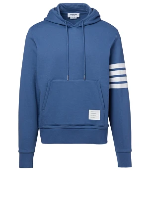 Cotton Four-Bar Hoodie