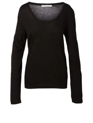 Drapey Jersey Top