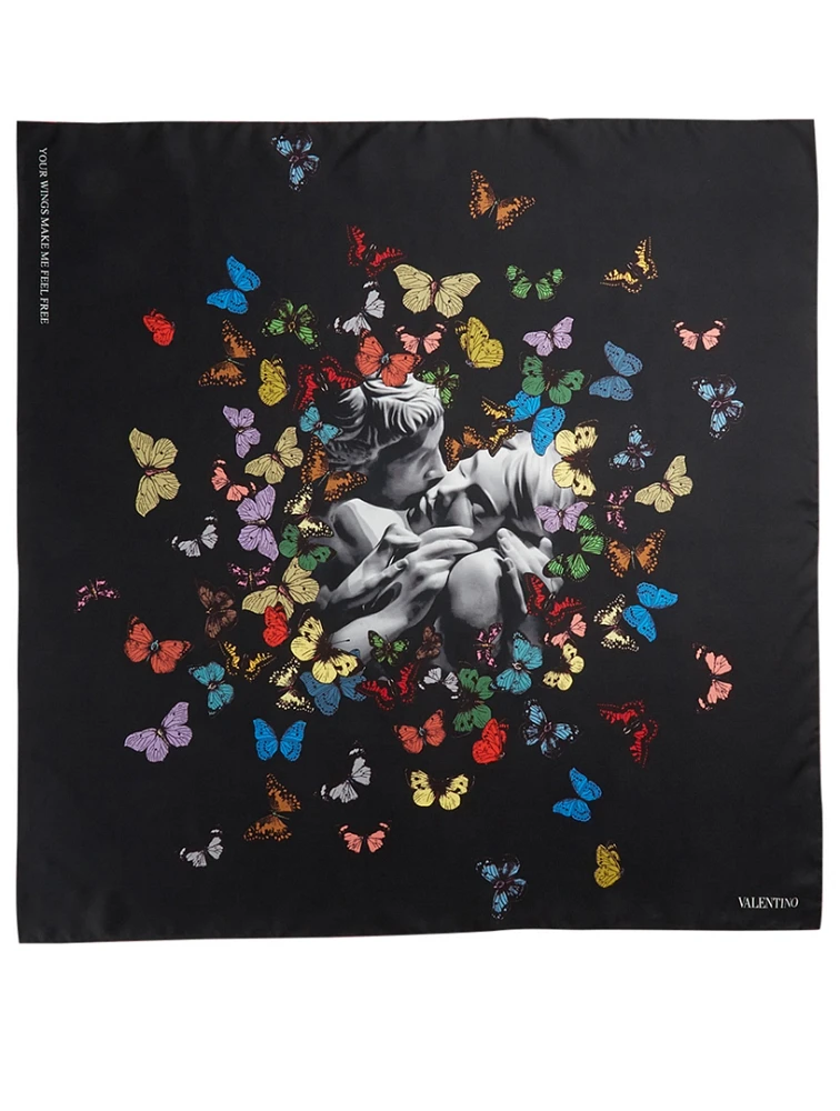 Valentino Undercover Silk Scarf