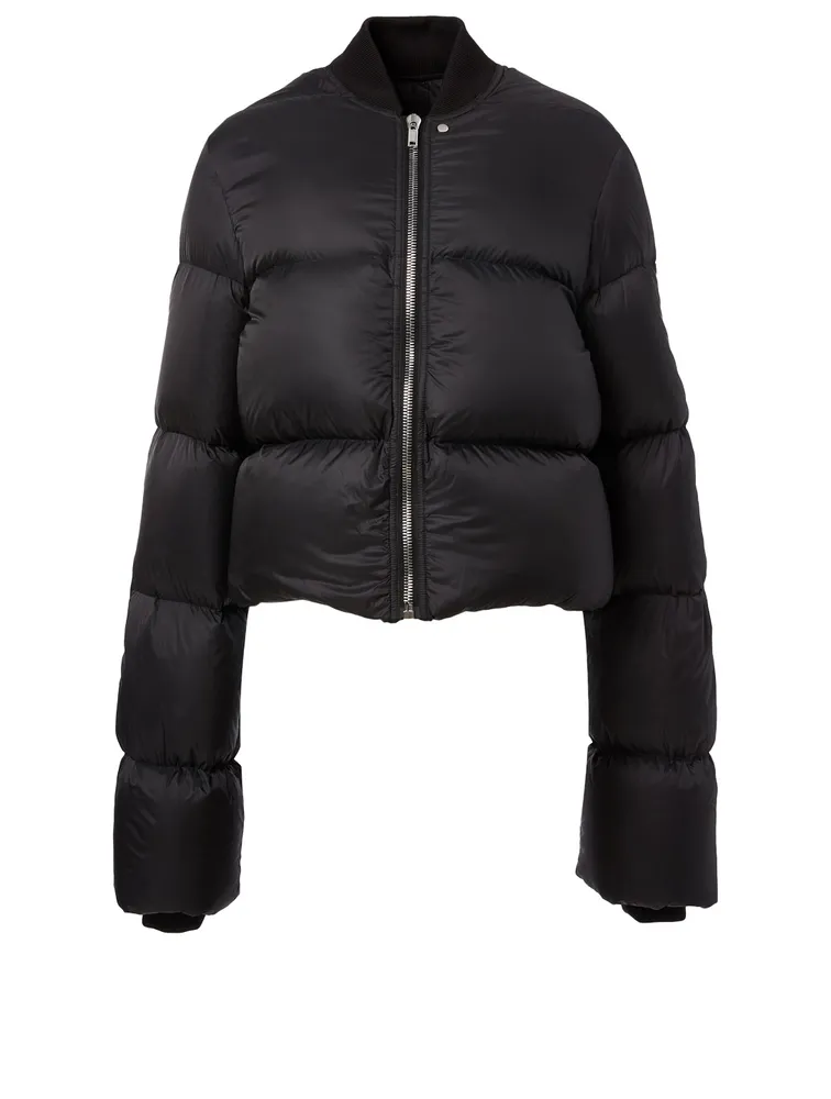 Cropped Duvet Coat