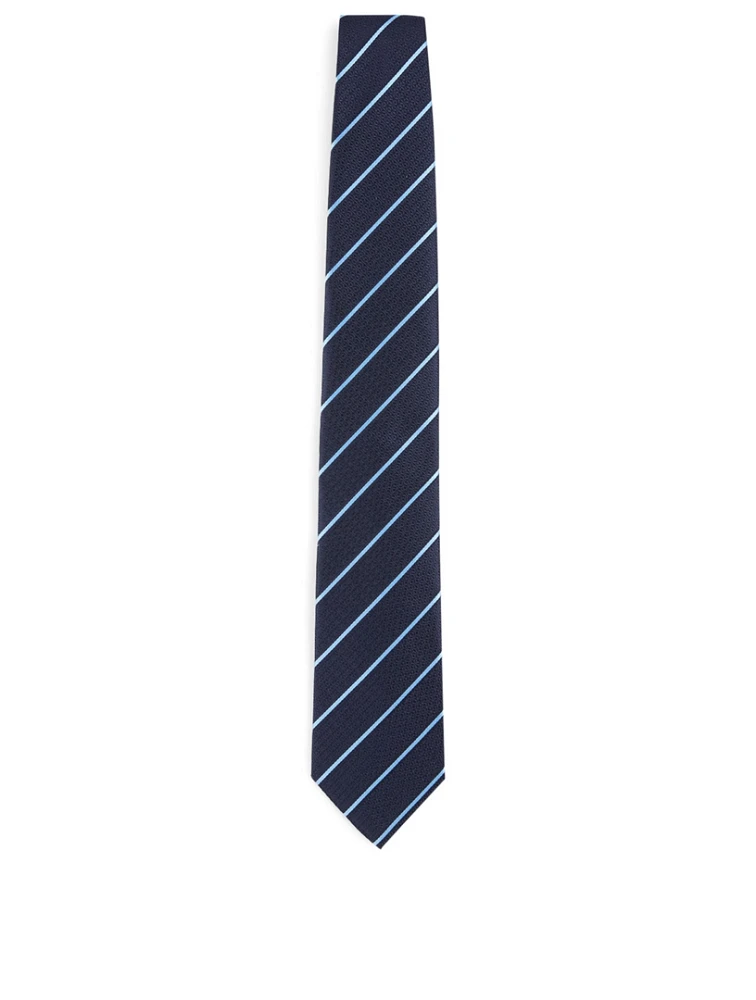 Striped Silk Tie