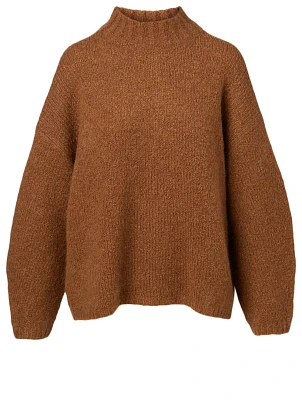 Wool Mockneck Sweater