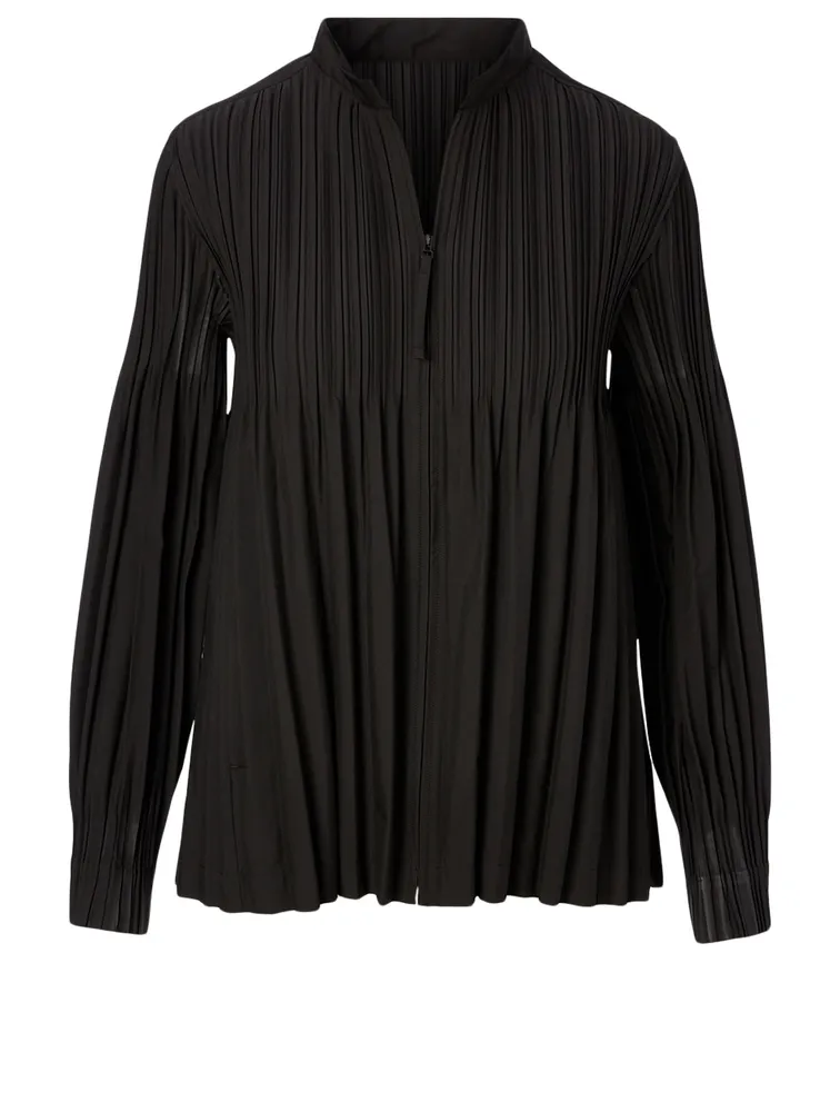 Long-Sleeve Zip Top