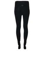 Spacedye Set The Bar High-Waisted Midi Leggings