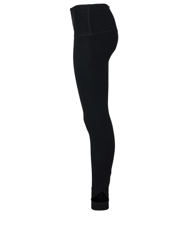 Spacedye Set The Bar High-Waisted Midi Leggings