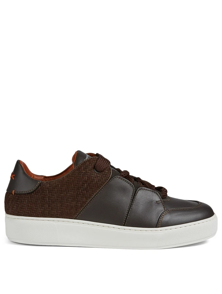 Tiziano Pelletessuta™ Leather Sneakers