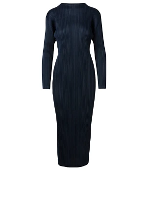 Pleated Maxi Dress