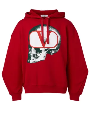 Undercover Hoodie Go Skull Print