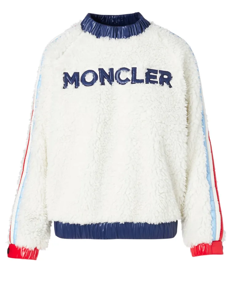 Textured Logo Sweater