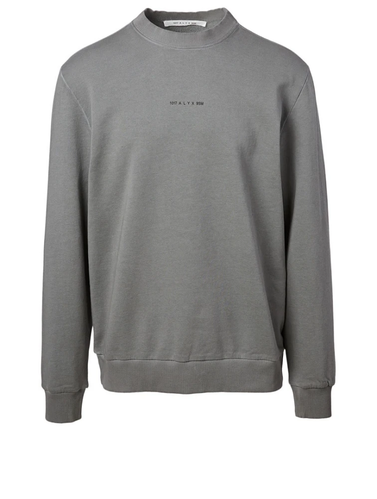 Cotton Logo Sweatshirt
