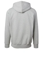 Cotton-Blend Logo Hoodie
