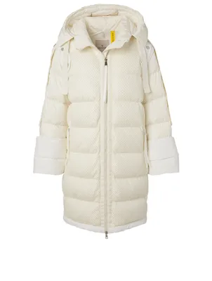 2 Moncler 1952 + Valextra Narvalong Down Jacket