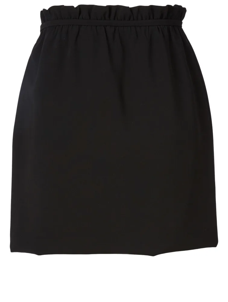 Faille Cady Mini Skirt