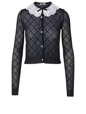 Cashmere And Silk Cardigan