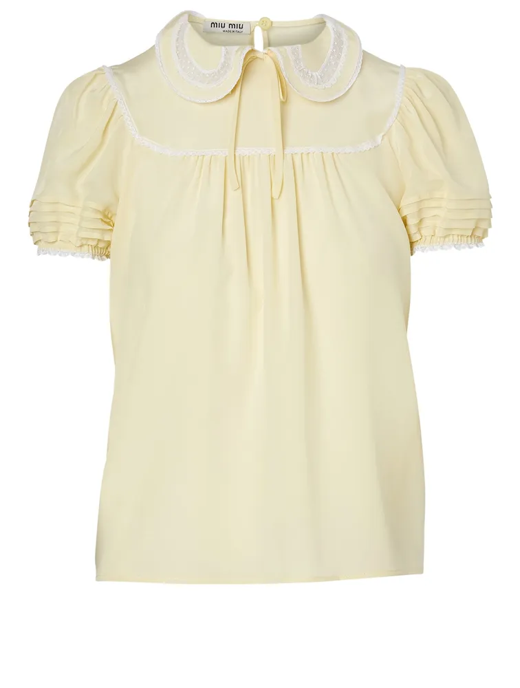Silk Lace Top