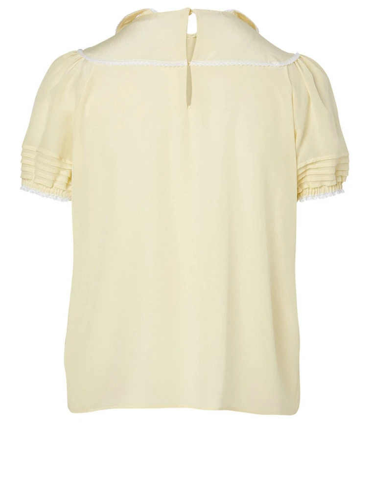 Silk Lace Top